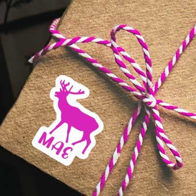 Mae Aufkleber Hirsch Gift package Image