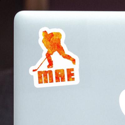 Mae Sticker Hockey Player Gift package Image