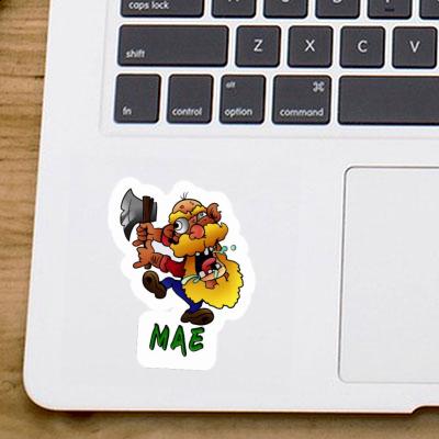 Mae Sticker Forest Ranger Notebook Image