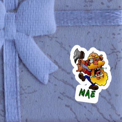 Mae Sticker Forest Ranger Notebook Image