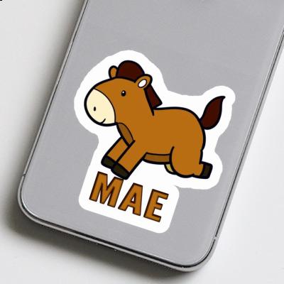 Horse Sticker Mae Notebook Image