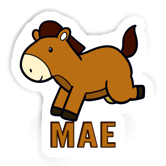 Horse Sticker Mae Image