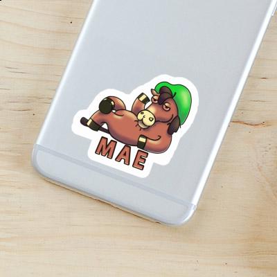 Sticker Pferd Mae Image