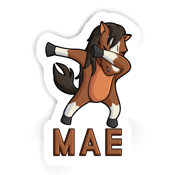 Horse Sticker Mae Laptop Image