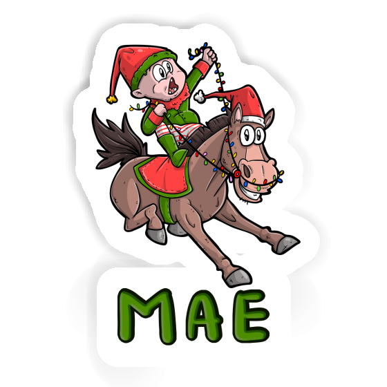 Mae Sticker Horse Notebook Image