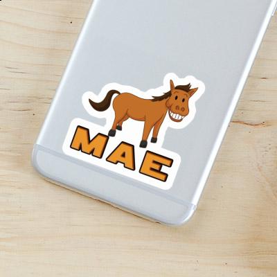 Sticker Mae Horse Notebook Image