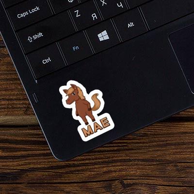 Horse Sticker Mae Notebook Image