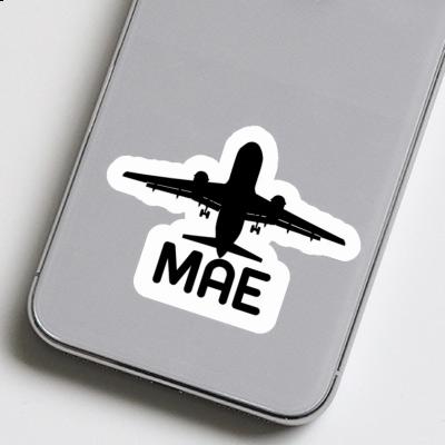 Autocollant Jumbo-Jet Mae Image