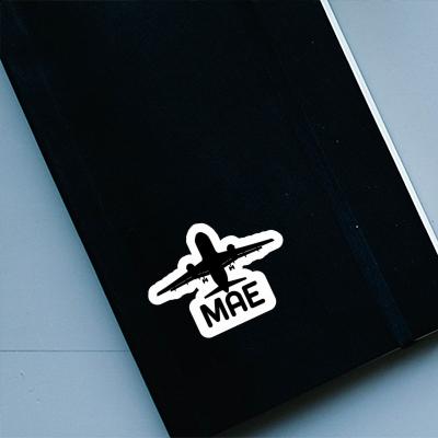 Autocollant Jumbo-Jet Mae Notebook Image