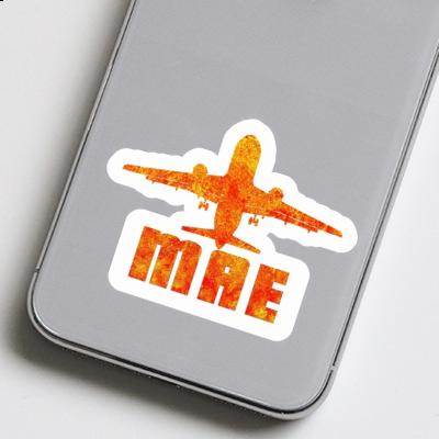 Jumbo-Jet Sticker Mae Notebook Image