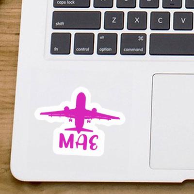 Jumbo-Jet Sticker Mae Laptop Image