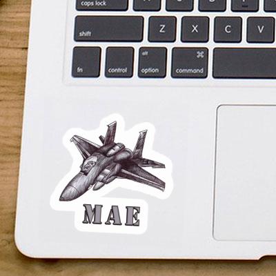 Sticker Airplane Mae Laptop Image