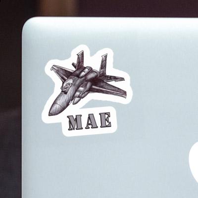 Sticker Airplane Mae Notebook Image