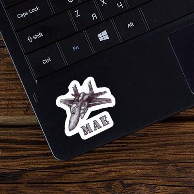 Sticker Airplane Mae Laptop Image