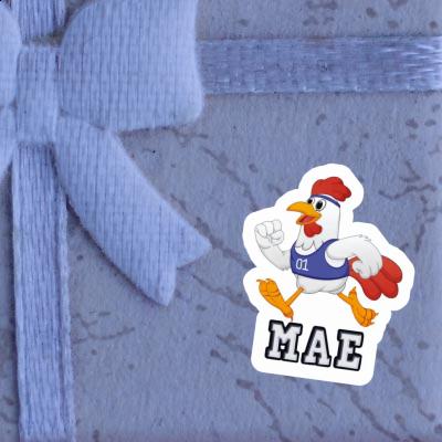 Jogger Sticker Mae Notebook Image