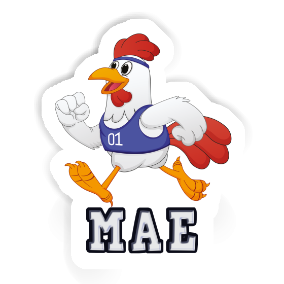 Jogger Sticker Mae Notebook Image