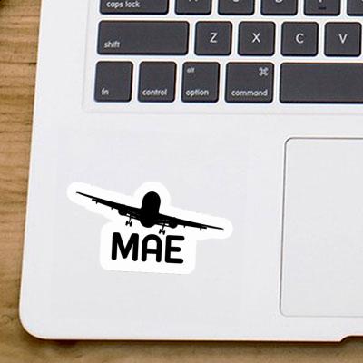 Sticker Mae Airplane Laptop Image