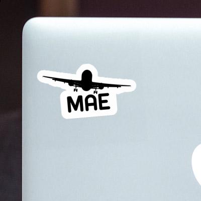 Sticker Mae Airplane Gift package Image