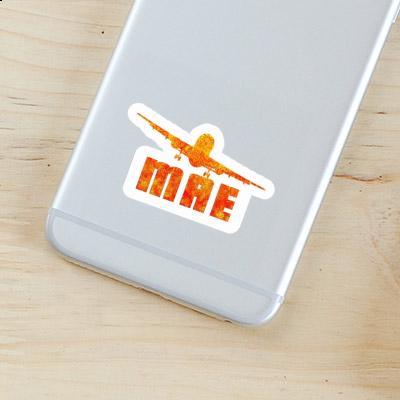 Mae Sticker Airplane Notebook Image