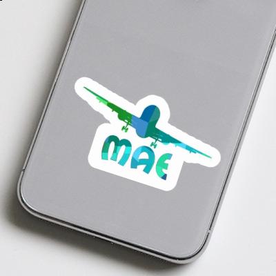 Sticker Airplane Mae Gift package Image