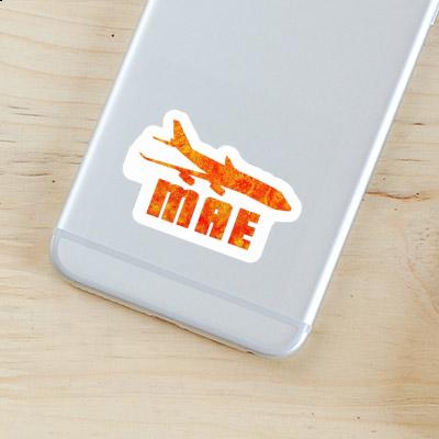 Jumbo-Jet Sticker Mae Laptop Image