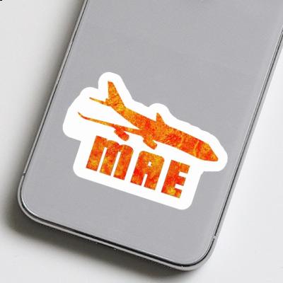 Autocollant Jumbo-Jet Mae Laptop Image