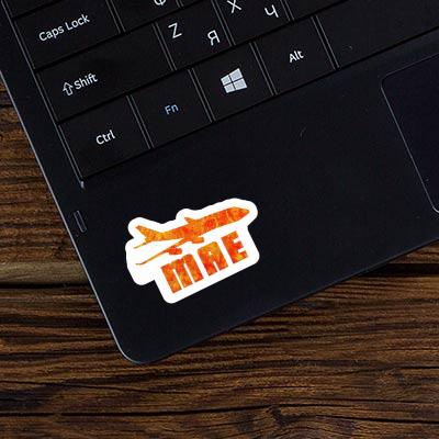 Jumbo-Jet Sticker Mae Laptop Image