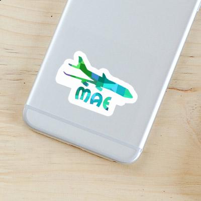 Sticker Jumbo-Jet Mae Notebook Image