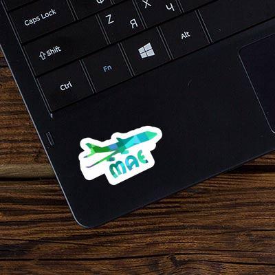 Sticker Jumbo-Jet Mae Notebook Image