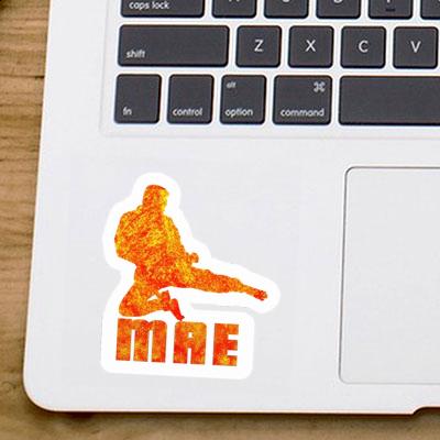 Sticker Mae Karateka Notebook Image