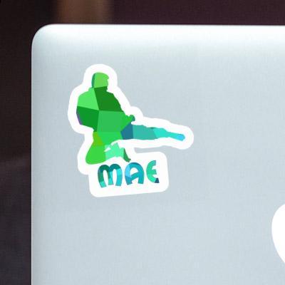 Sticker Mae Karateka Laptop Image