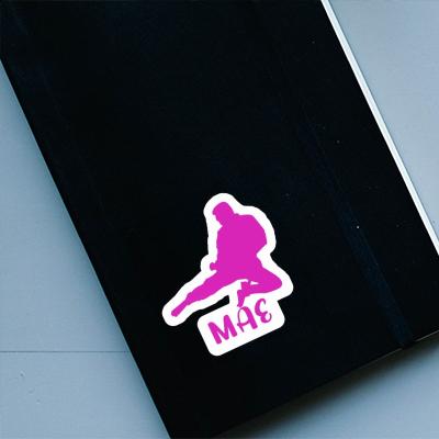 Sticker Karateka Mae Image