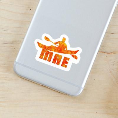 Mae Sticker Kajakfahrer Notebook Image