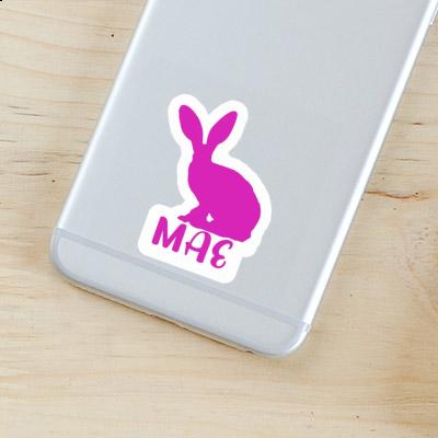 Rabbit Sticker Mae Notebook Image