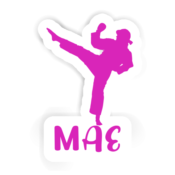 Sticker Karateka Mae Image