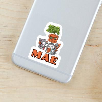 Sticker Monster Carrot Mae Notebook Image