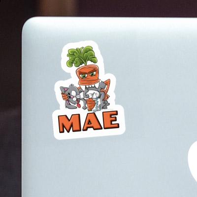 Sticker Monster Carrot Mae Notebook Image