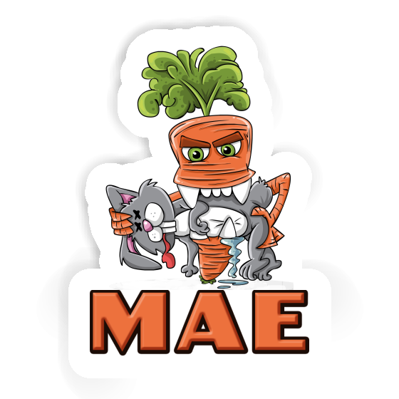 Sticker Monster Carrot Mae Image