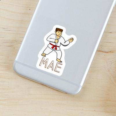 Sticker Karateka Mae Image