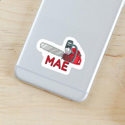 Sticker Mae Chainsaw Notebook Image