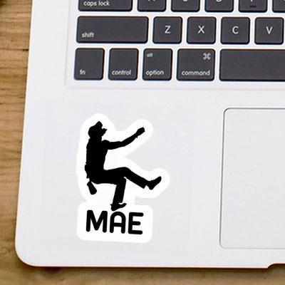 Climber Sticker Mae Laptop Image