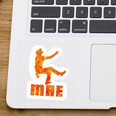 Sticker Kletterer Mae Image