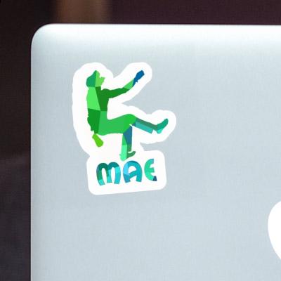 Kletterer Sticker Mae Laptop Image