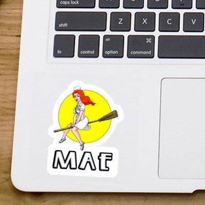 Sticker Nurse Mae Laptop Image