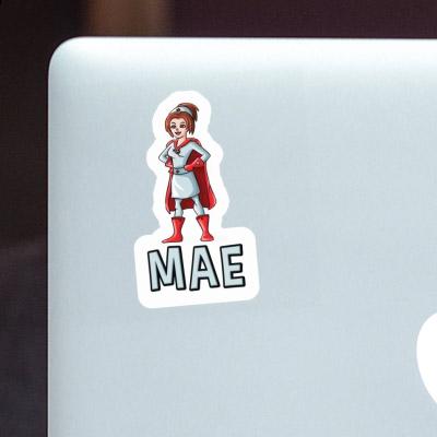 Sticker Mae Nurse Notebook Image