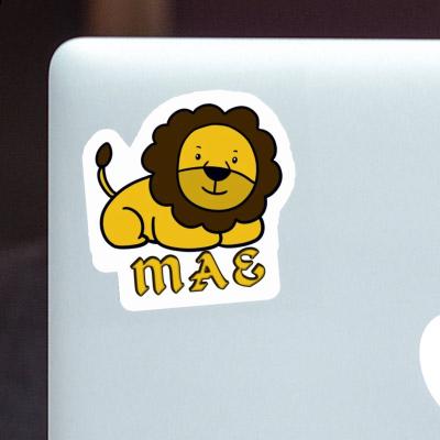 Mae Sticker Lion Laptop Image