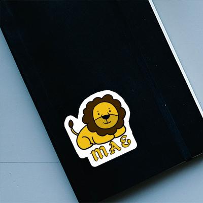 Mae Sticker Lion Laptop Image