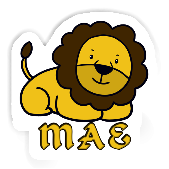 Mae Sticker Lion Image