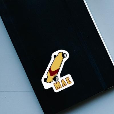 Sticker Skateboard Mae Notebook Image