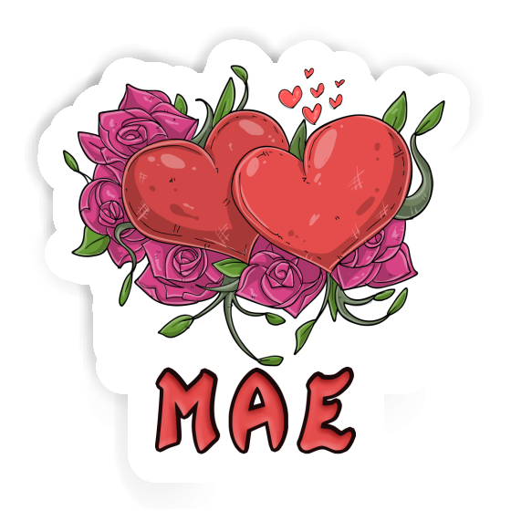 Sticker Mae Heart Notebook Image